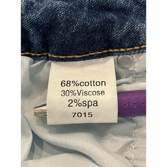 BTFBM button fly raw hem distressed  skinny jean LG - Picture 5 of 9